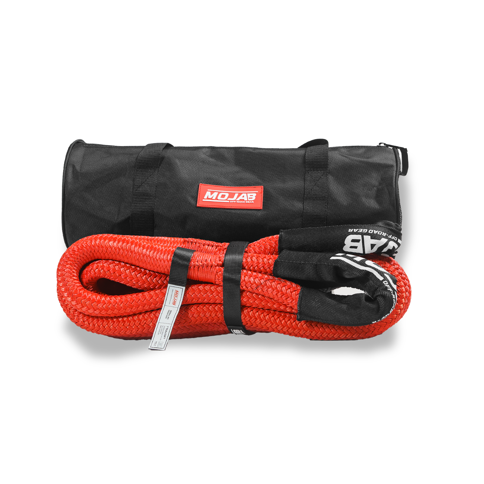 4xSolar - 1” x 30' Kinetic rope with storage bag (Lifetime Warranty) - Off-Grid & Overland Power