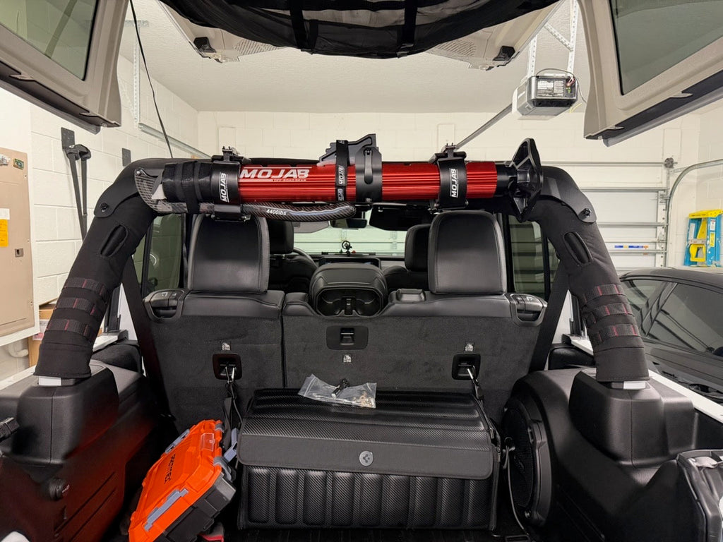 CarbonPro Hydraulic Jack with Mounting Clamps MLH 48'' (Black color Expected delivery W/C July 1st)