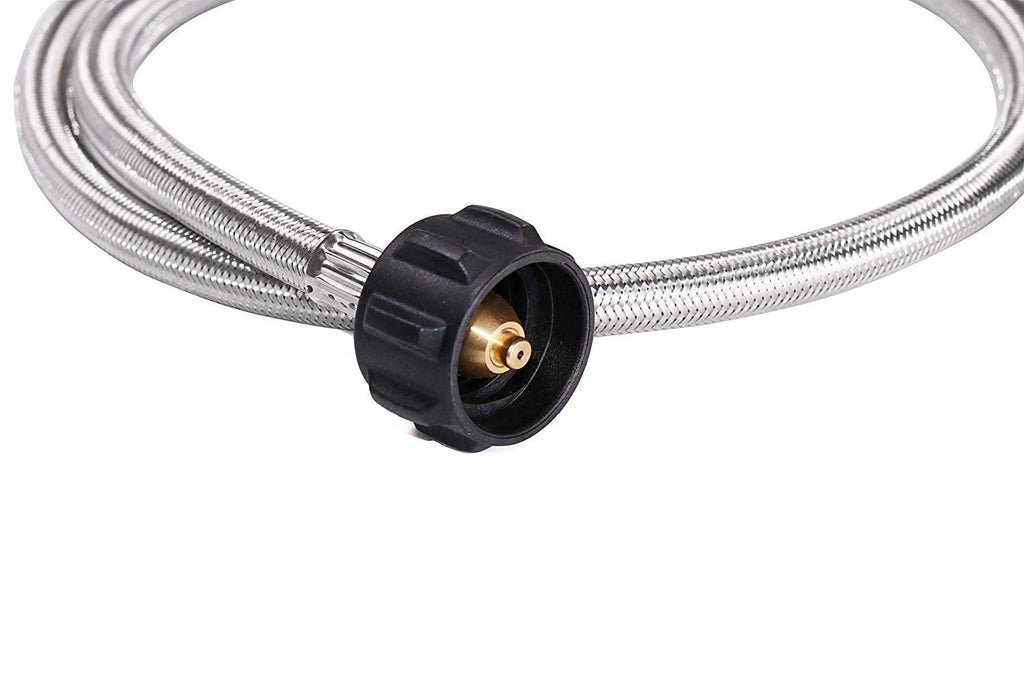 Adapter Hose 1 lb to 20 lb Converter SS Braided line for propane - Free Shipping