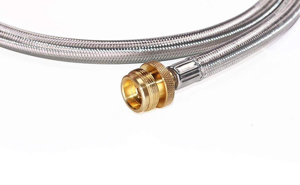 Adapter Hose 1 lb to 20 lb Converter SS Braided line for propane - Free Shipping