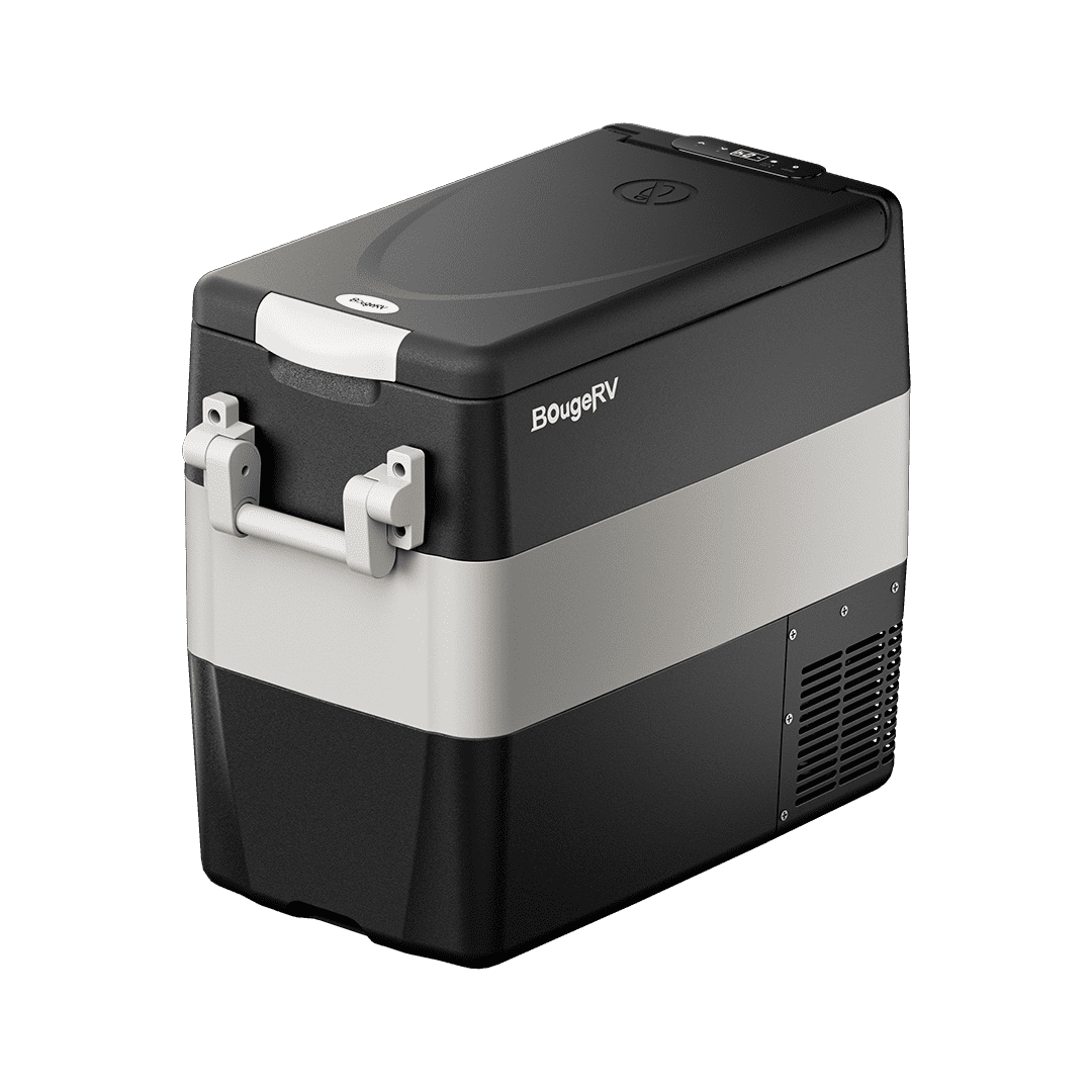 BougeRV 12V 53 Quart - open view