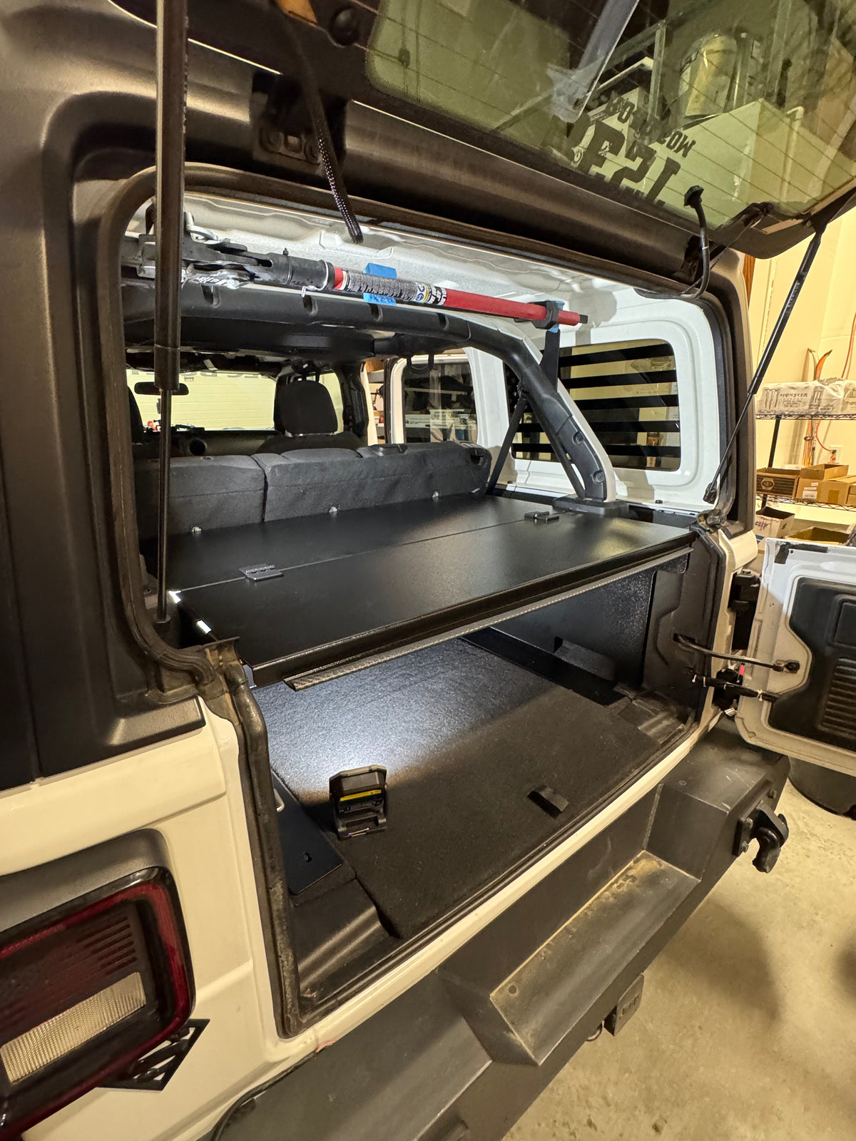 Ridgeback Jeep JLU Security Enclosure