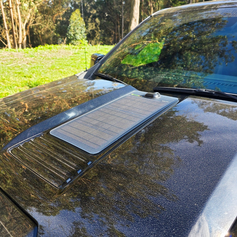 Chevrolet Silverado 1500 ZR2 (2022-2025) Lensun 45W Hood Solar Panel