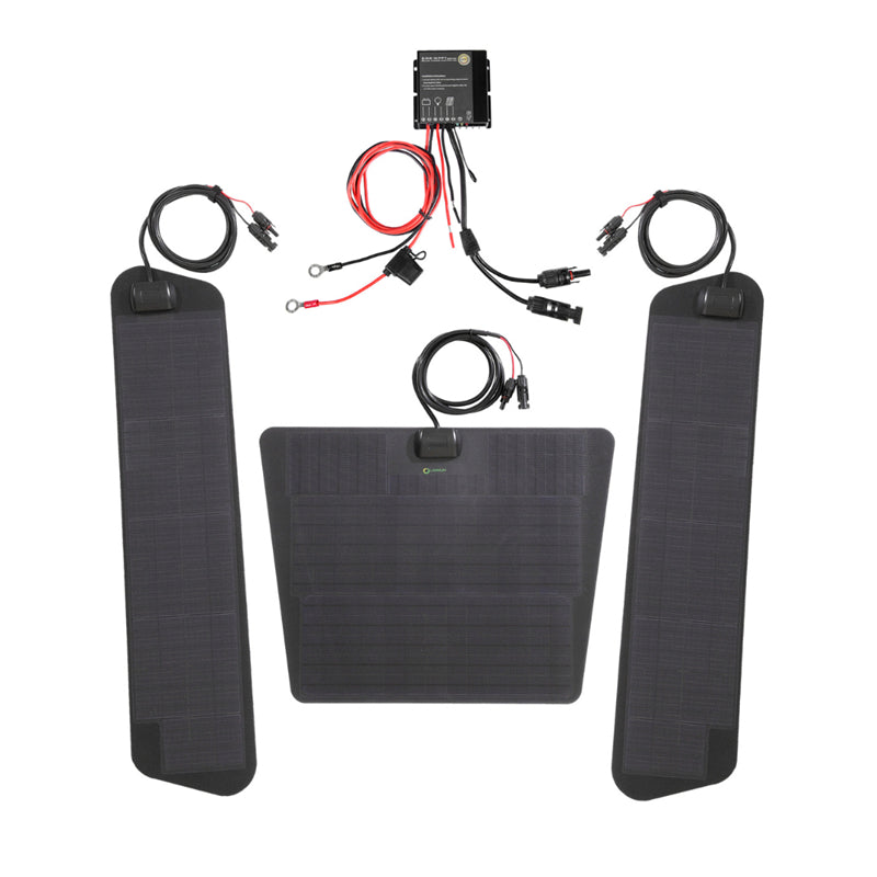 Chevrolet Colorado ZR2 Lensun 85W Hood Flexible Solar Panel