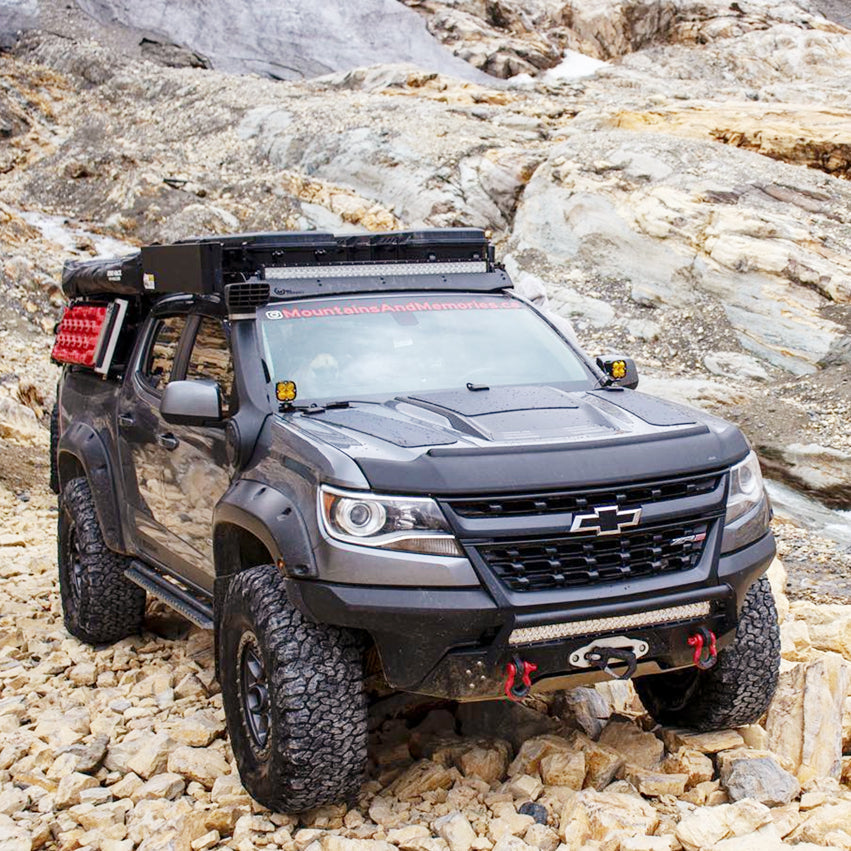 Chevrolet Colorado ZR2 Lensun 85W Hood Flexible Solar Panel