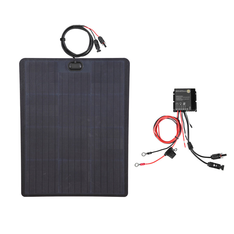 Chevrolet Silverado 1500 4th Gen(2019-Present) Lensun 60W Hood Solar Panel
