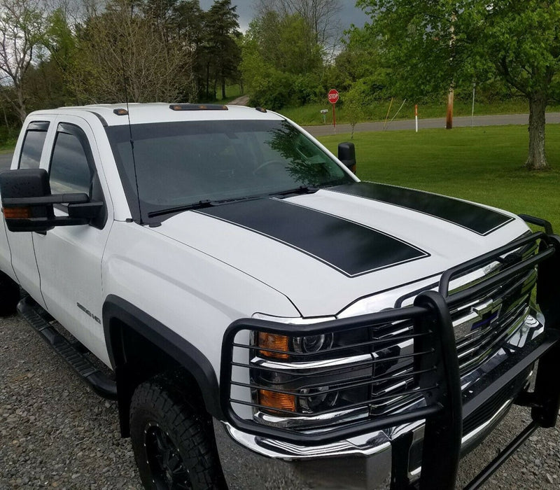 Chevrolet Silverado 2500HD (2015-2019) Lensun 110W Hood Flexible Solar Panel