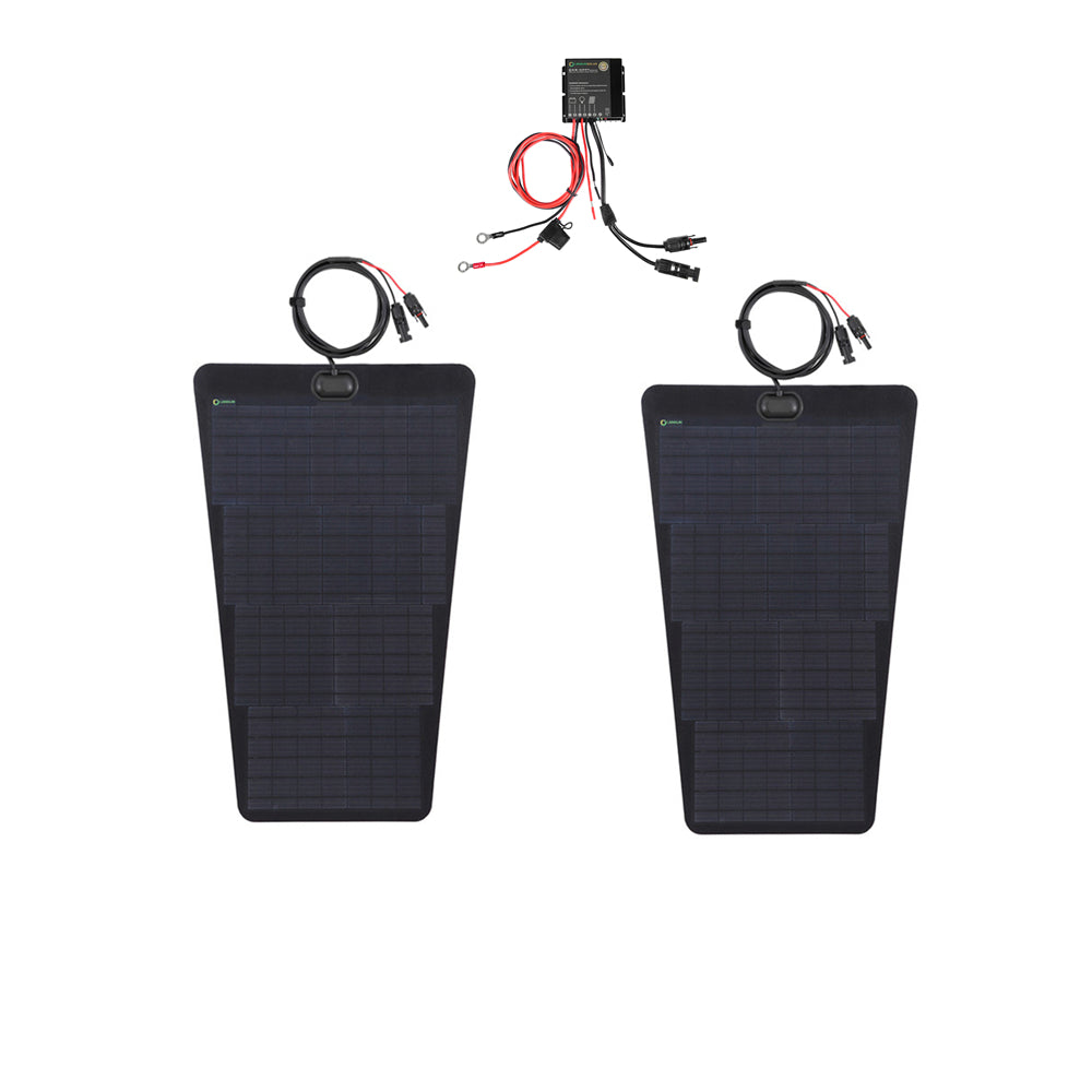Chevrolet Silverado 5500 (2019-2025) Lensun 80W Hood Solar Panel