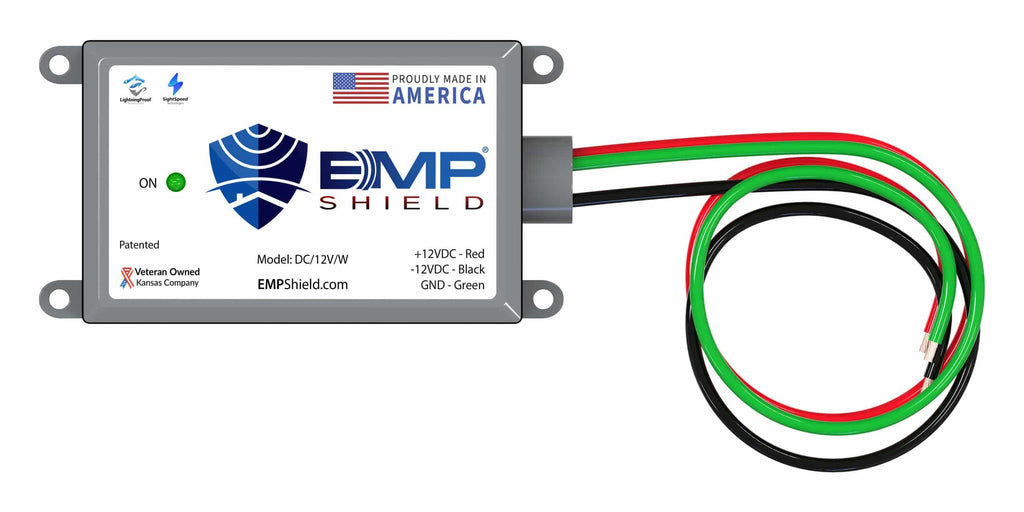 EMP Shield — Vehicle EMP & Lightning Protection (DC-12V-W)