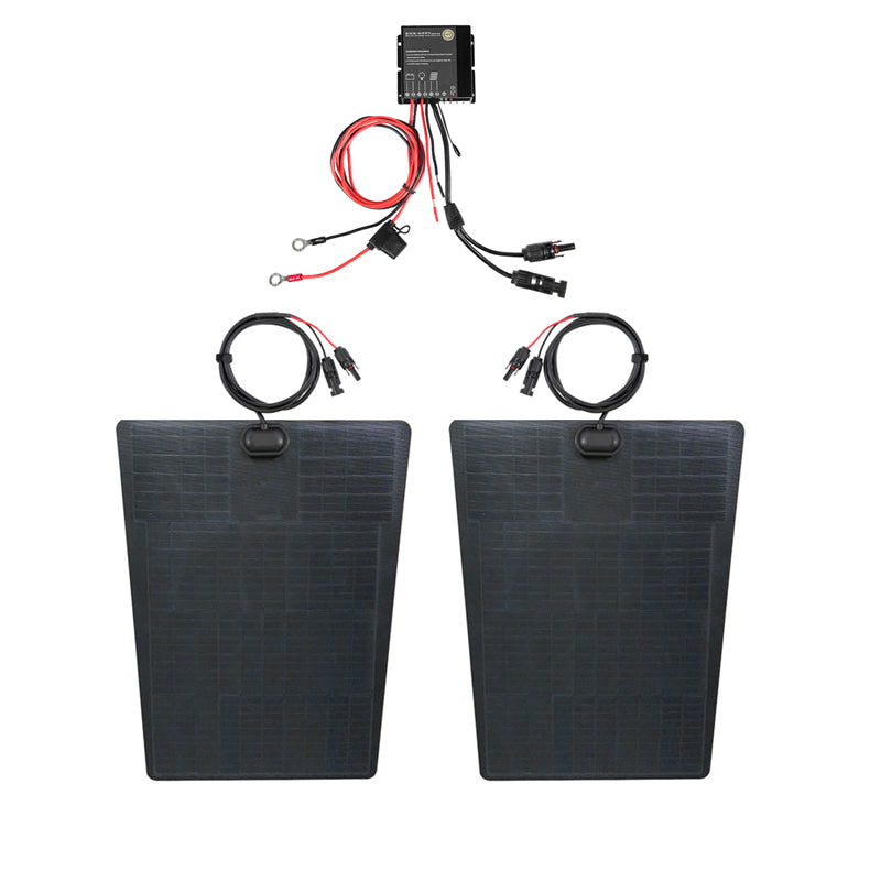 Dodge Grand Caravan 4th Gen (2008-2020) Lensun 100W Hood Solar Panel