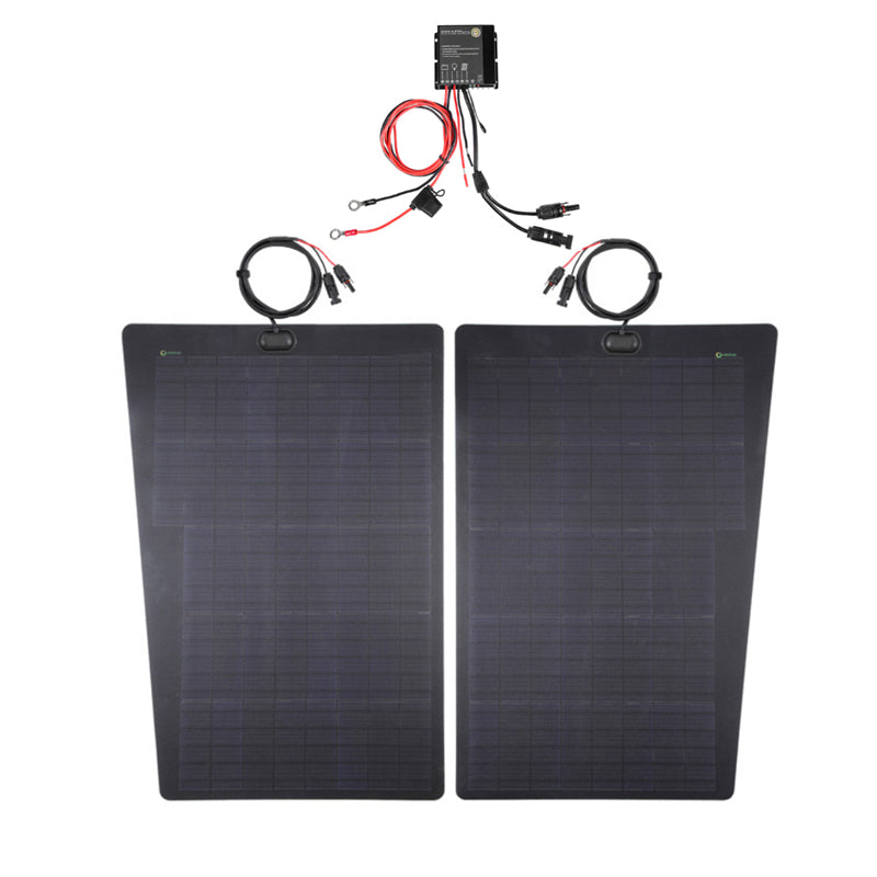 Ram 1500 (1994-2002) Lensun 140W Hood Flexible Solar Panel