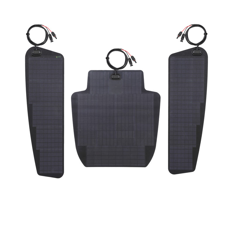 Ram HD 2500 4th Gen (2010-2018) Lensun 150W Hood Solar Panel