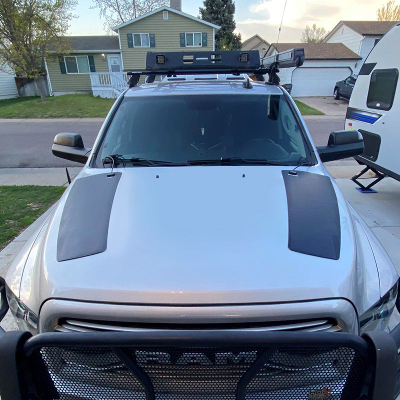 Ram HD 4th Gen (2010-2018) Lensun 70W Hood Flexible Solar Panel