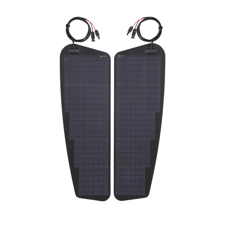 Ram HD 2500 5th Gen (2019-Present) Lensun 70W Hood Solar Panel