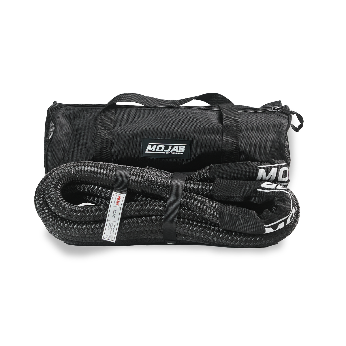 4xSolar - 1” x 30' Kinetic rope with storage bag (Lifetime Warranty) - Off-Grid & Overland Power