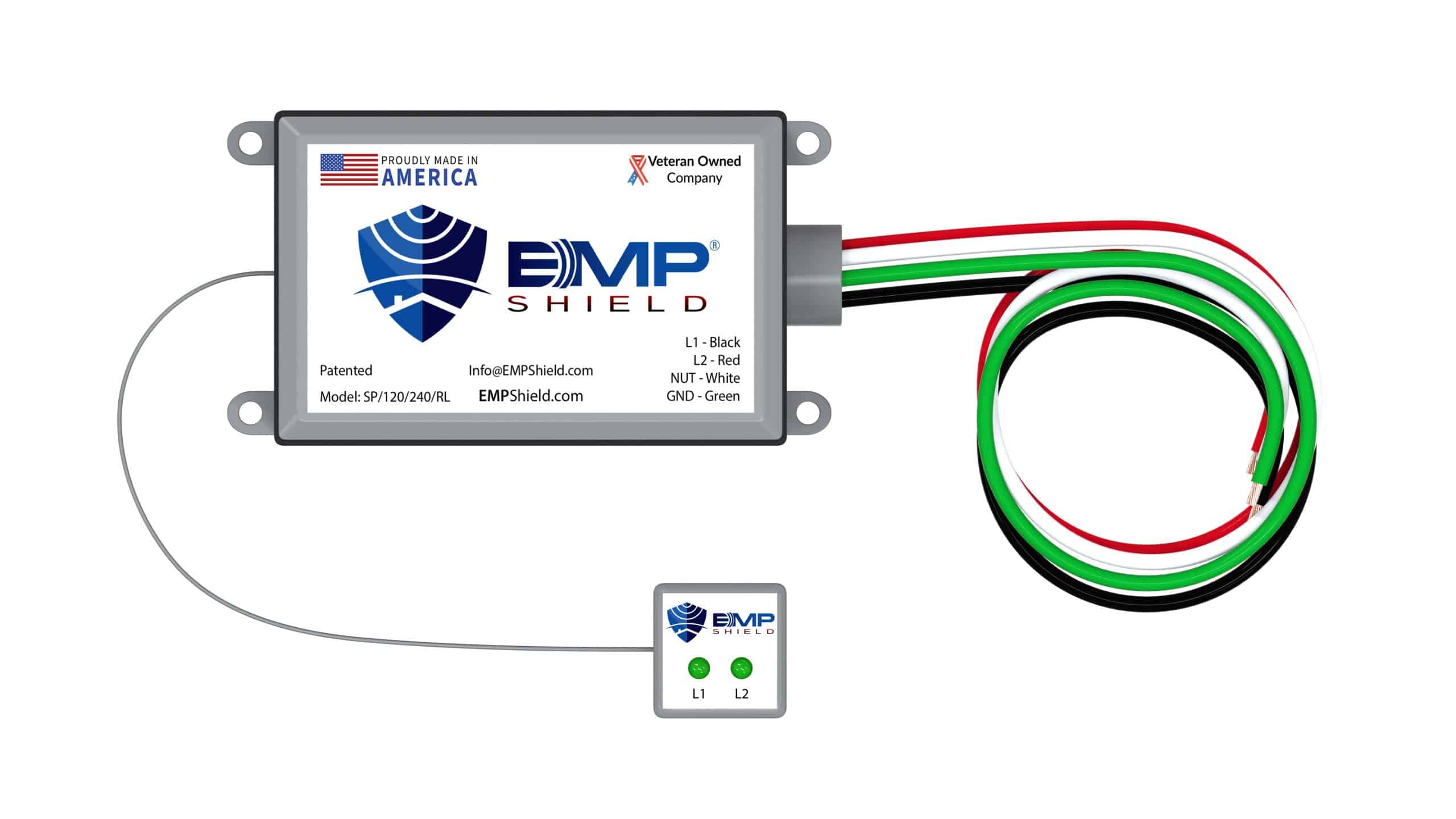 EMP Shield — Home Concealed/Remote LED Model (SP-120-240-RL)