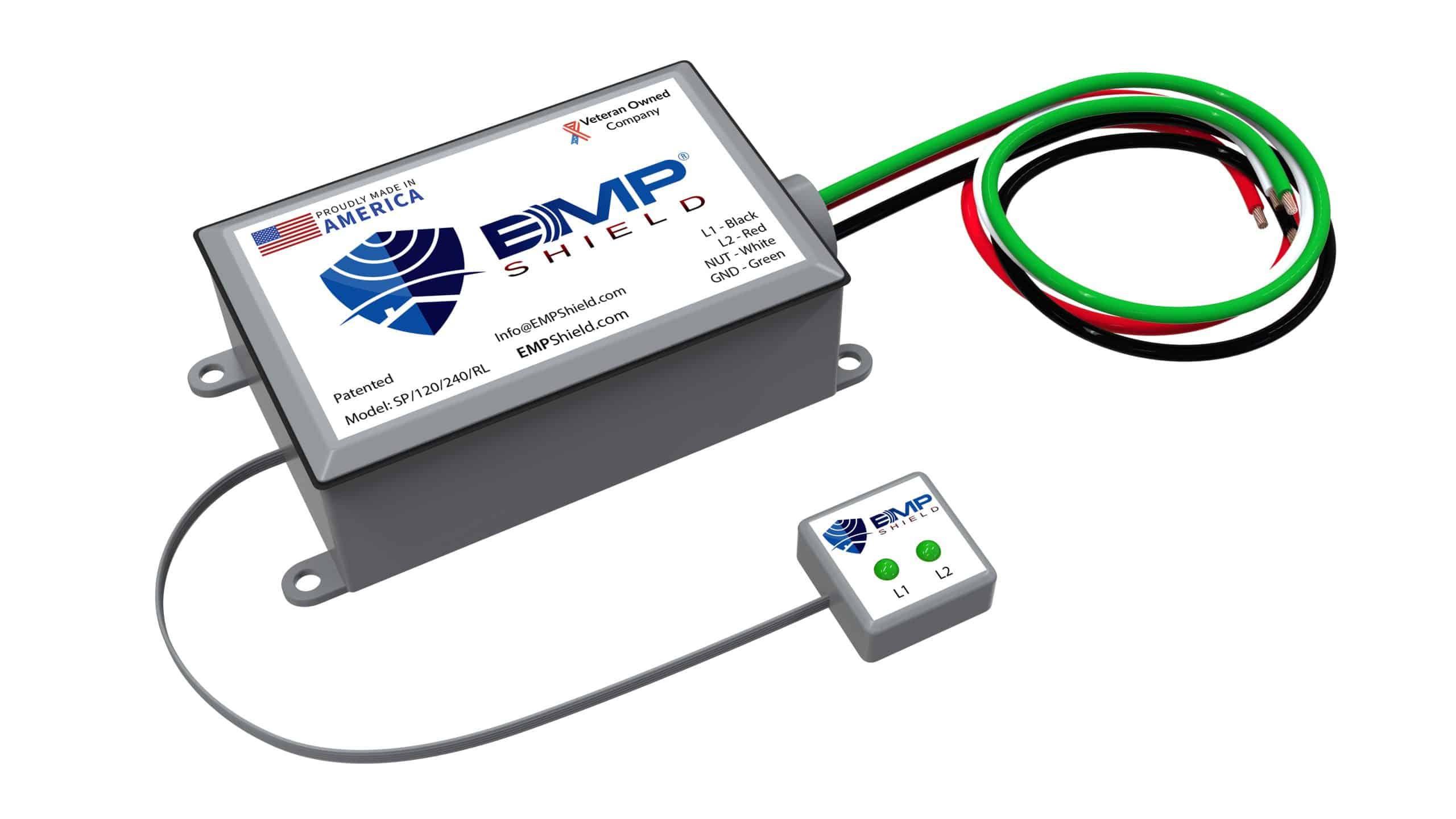 EMP Shield — Home Concealed/Remote LED Model (SP-120-240-RL)