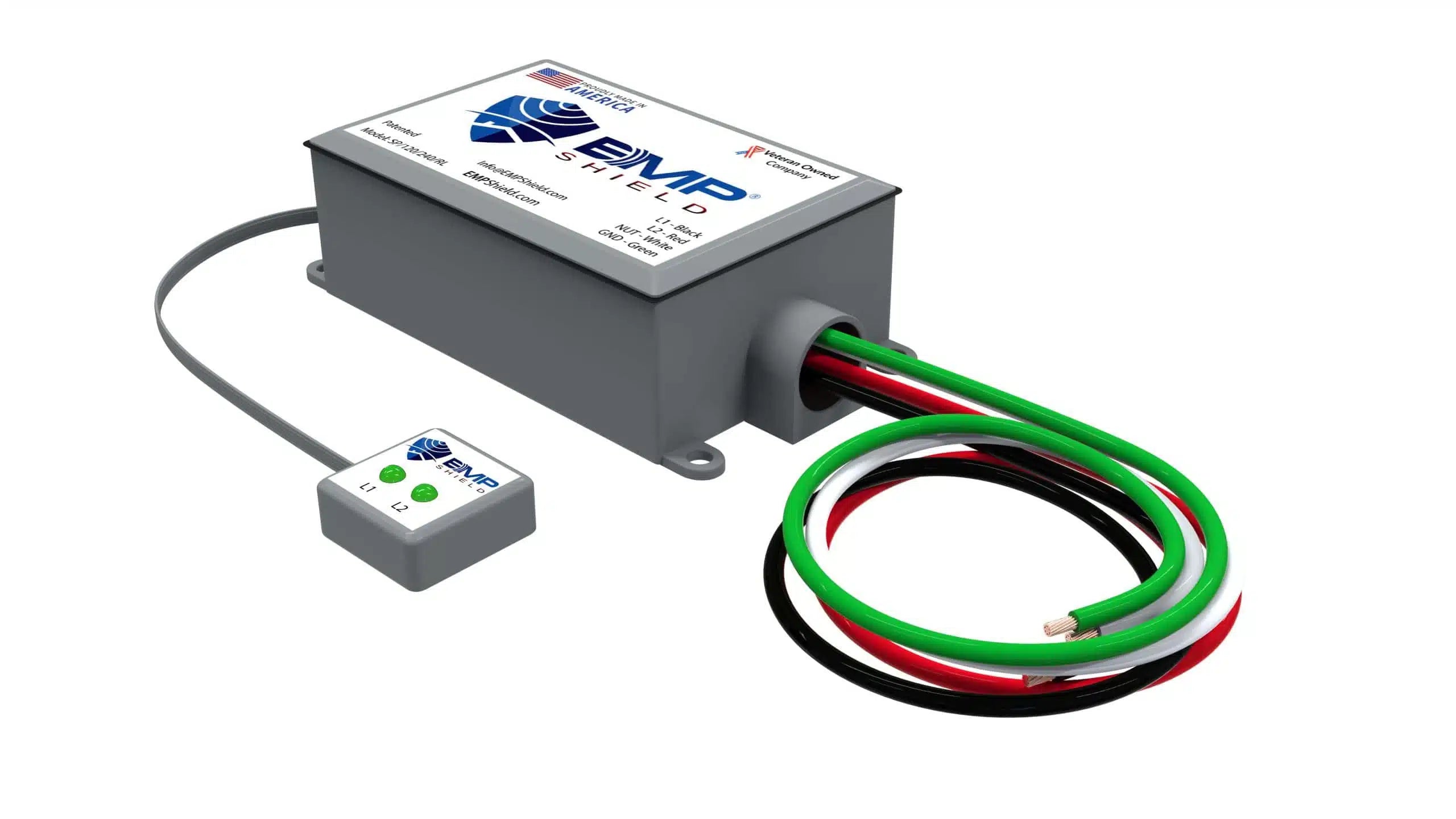 EMP Shield — Home Concealed/Remote LED Model (SP-120-240-RL)