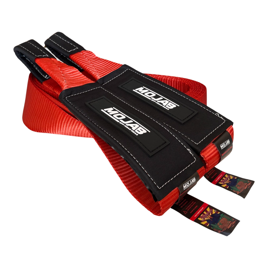 4xSolar - 4'' x 30' Tow Strap / Winch Strap (Lifetime Warranty) - Off-Grid & Overland Power