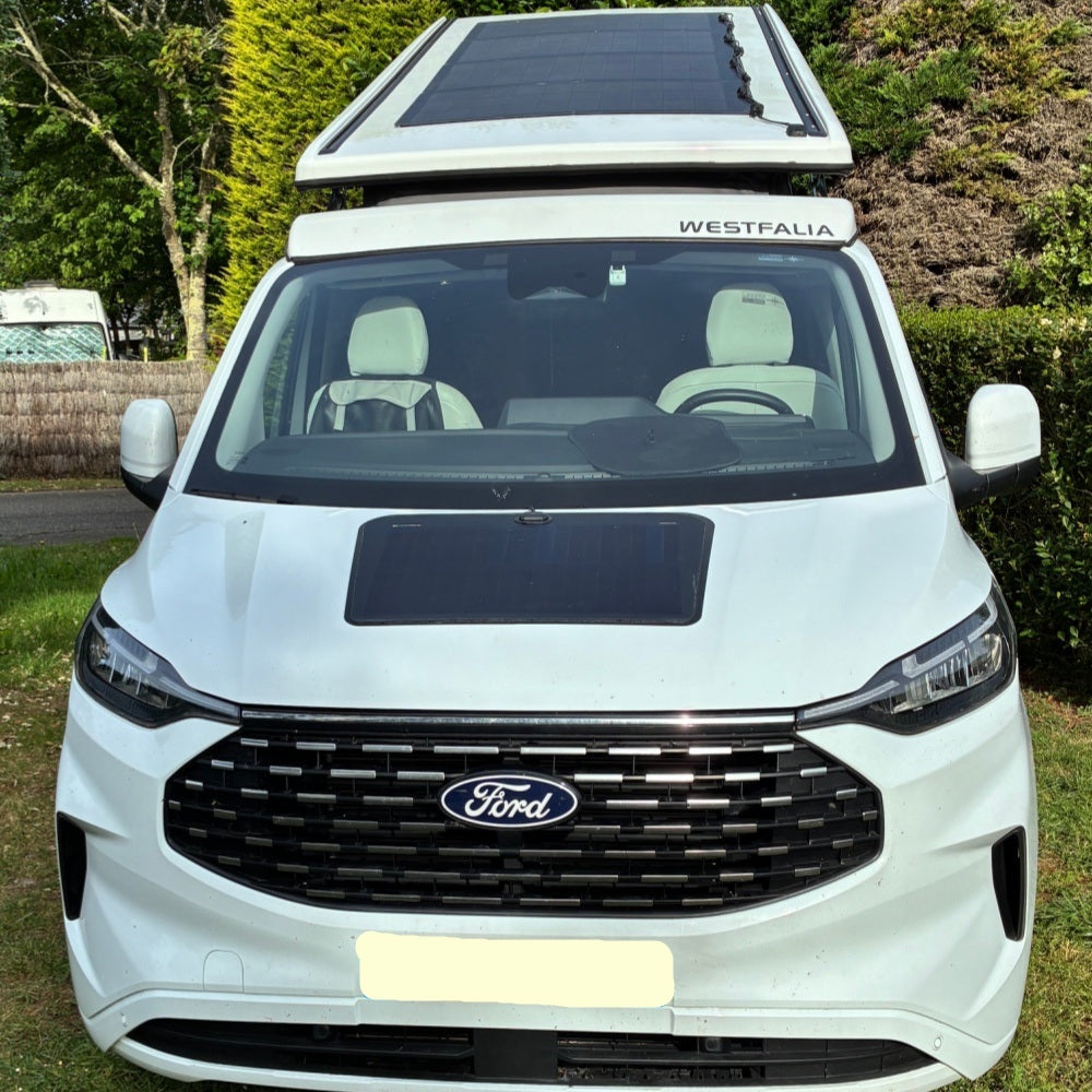 Ford Transit Custom 2nd Gen (2023–Present) Lensun 52W Bonnet Solar Panel
