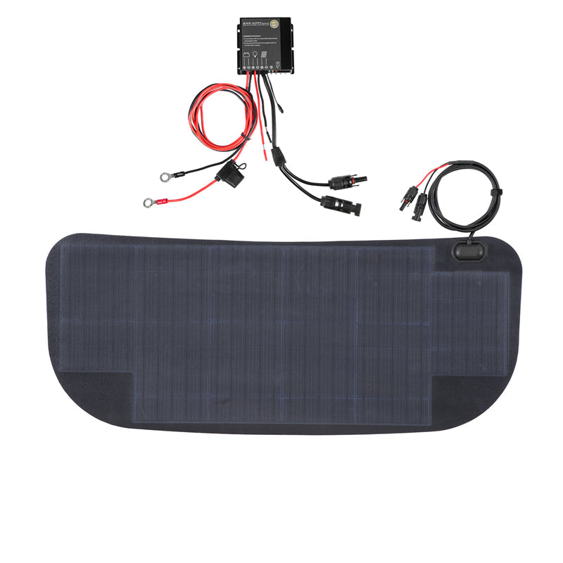 Ford Bronco (2021-Present) Lensun 80W Hood Flexible Solar Panel