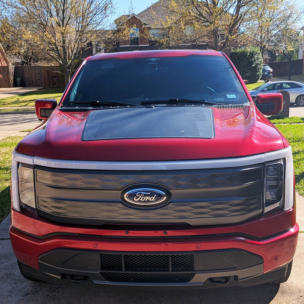 Ford F-150 Lightning (2022-Present) Lensun 115W Hood Flexible Solar Panel