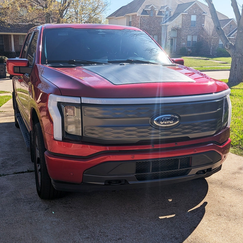 Ford F-150 Lightning (2022-Present) Lensun 115W Hood Flexible Solar Panel