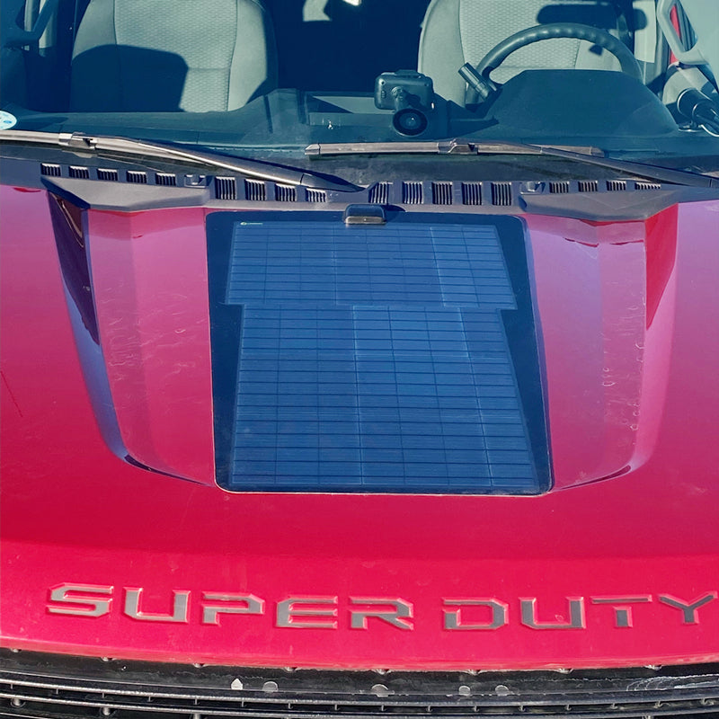 Ford Super Duty 4th Gen(2017-2022) F250 Lensun 70W Hood Solar Panel