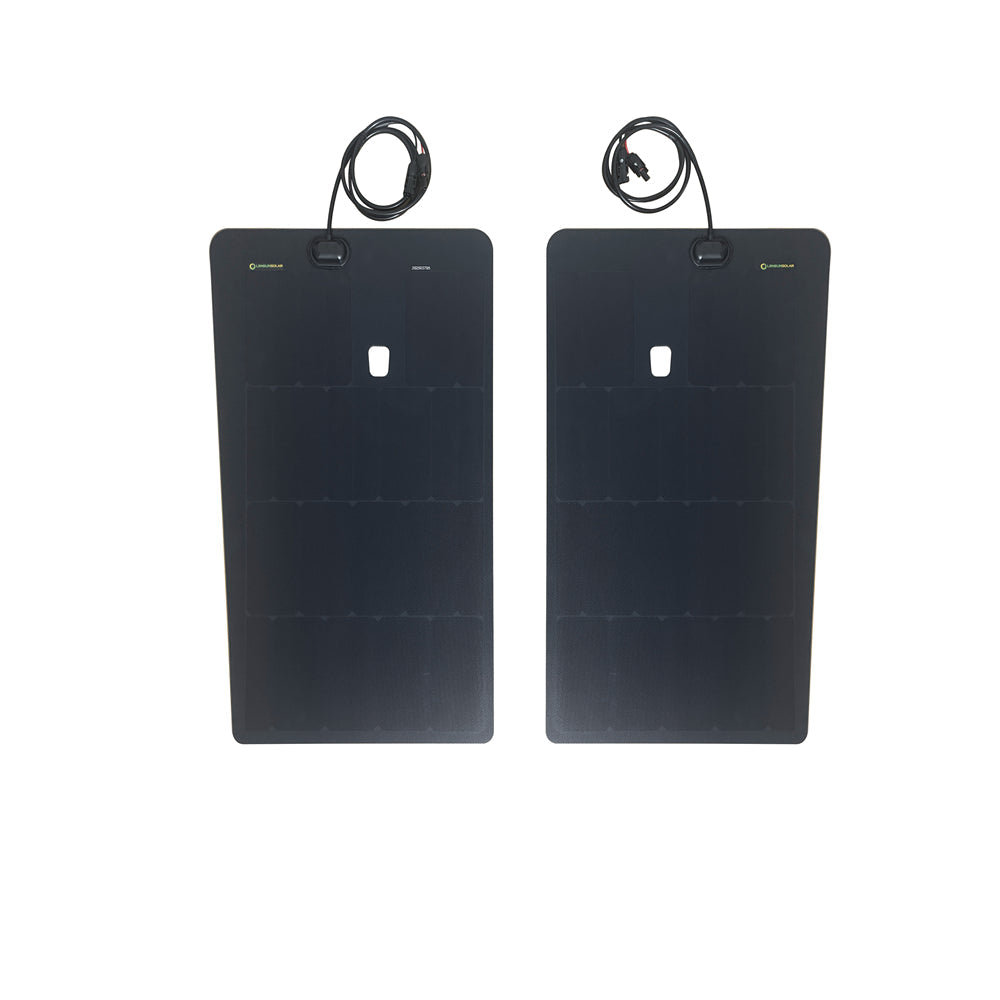 Ford Super Duty 2nd Gen(2008-2011) F250 Lensun 130W Hood Solar Panel