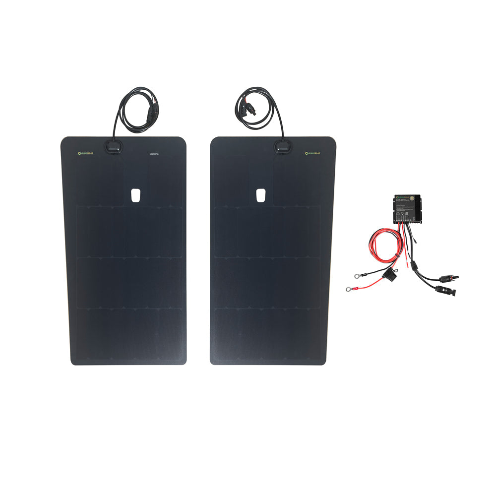Ford Super Duty 2nd Gen(2008-2011) F250 Lensun 130W Hood Solar Panel