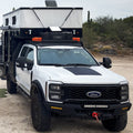 Ford Super Duty 5th Gen(2023-present) F250 Lensun 98W Hood Solar Panel