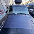 GMC Sierra 1500(2000-2006) Lensun 100W Hood Flexible Solar Panel