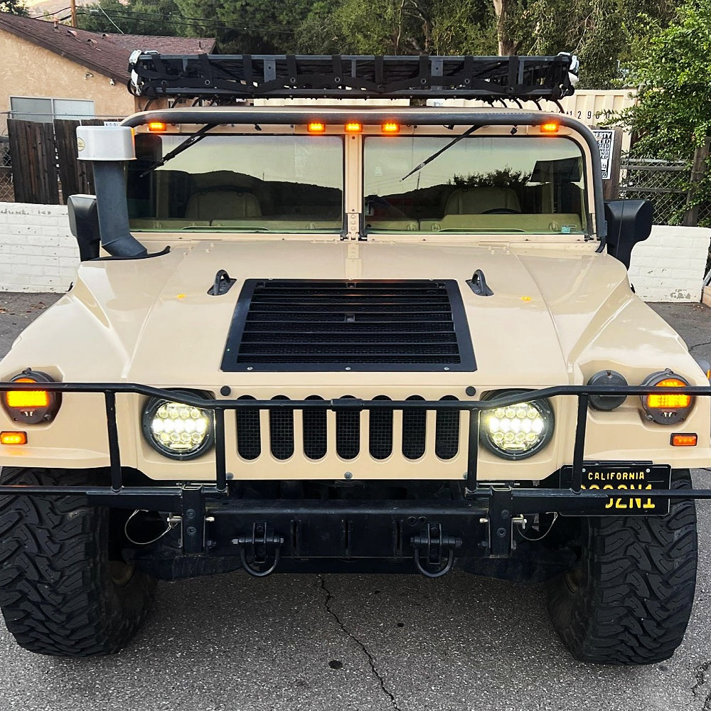 Hummer H1 (1992–2006) Lensun 90W 12V Hood/Bonnet Flexible Solar Panel