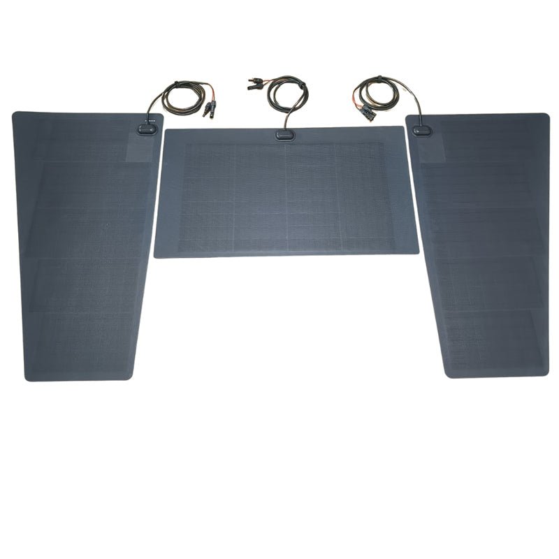 Hummer H2 Lensun 135W 12V Hood/Bonnet Flexible Solar Panel