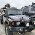 Hummer H3 Lensun 120W 12V Hood/Bonnet Flexible Solar Panel