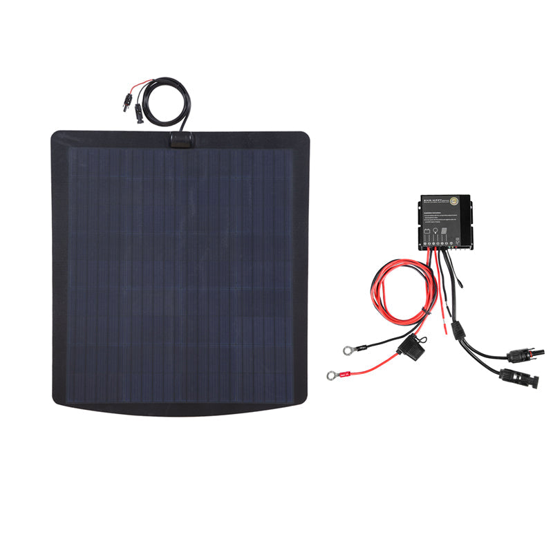 Hummer H3 Lensun 120W 12V Hood/Bonnet Flexible Solar Panel