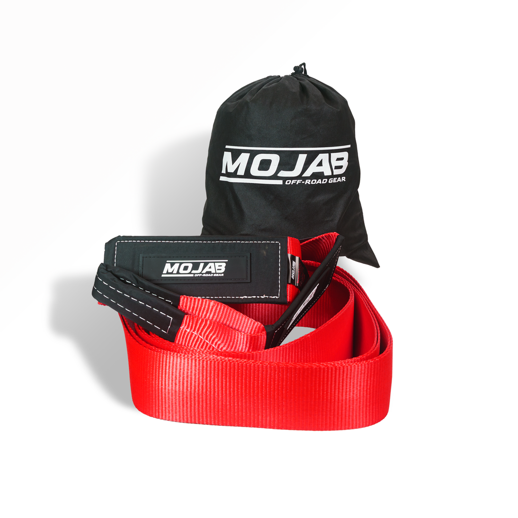 4xSolar - 4'' x 30' Tow Strap / Winch Strap (Lifetime Warranty) - Off-Grid & Overland Power