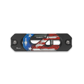 4xSolar - American Flag Aluminum Recessed Winch Shackle with Fairlead Kit.(LIFE TIME WARRANTY*) - Off-Grid & Overland Power
