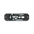 4xSolar - American Flag Black Edition Aluminum Recessed Winch Shackle with Fairlead. (LIFE TIME WARRANTY*) - Off-Grid & Overland Power