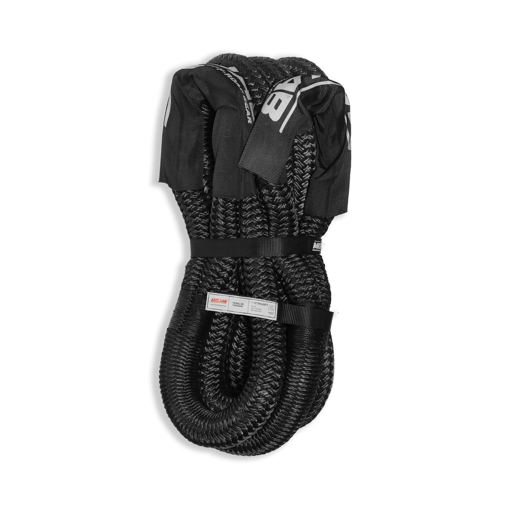 4xSolar - 1-1/2”x 30’ Heavy duty Kinetic rope - Off-Grid & Overland Power