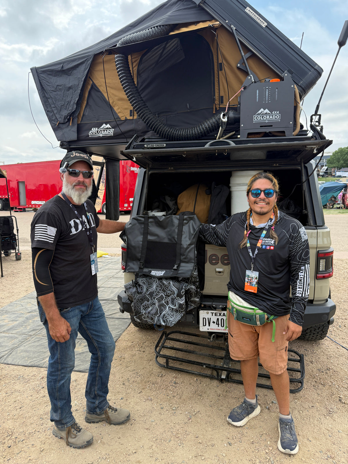 🔥Overland spare tire tailgate bag 4.0