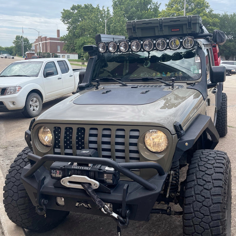 Jeep Wrangler JL (2018-Present) Lensun 90W Hood/Bonnet Solar Panel