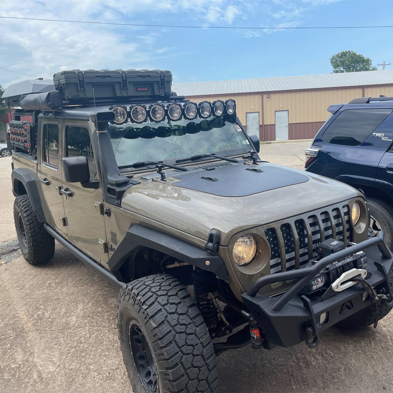 Jeep Wrangler JL (2018-Present) Lensun 90W Hood/Bonnet Solar Panel