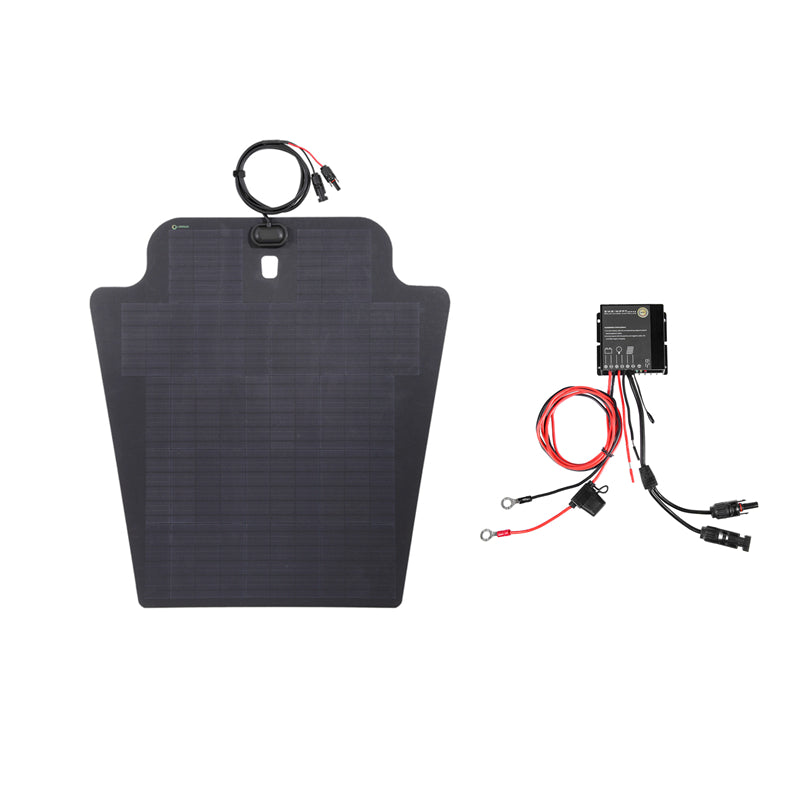 Jeep Wrangler TJ (1997-2006) Lensun 85W Hood Flexible Solar Panel