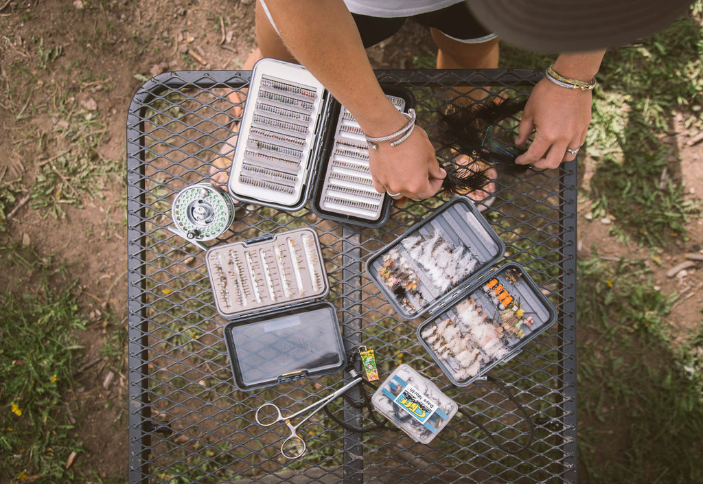 Medium Steel Camping Tire Table