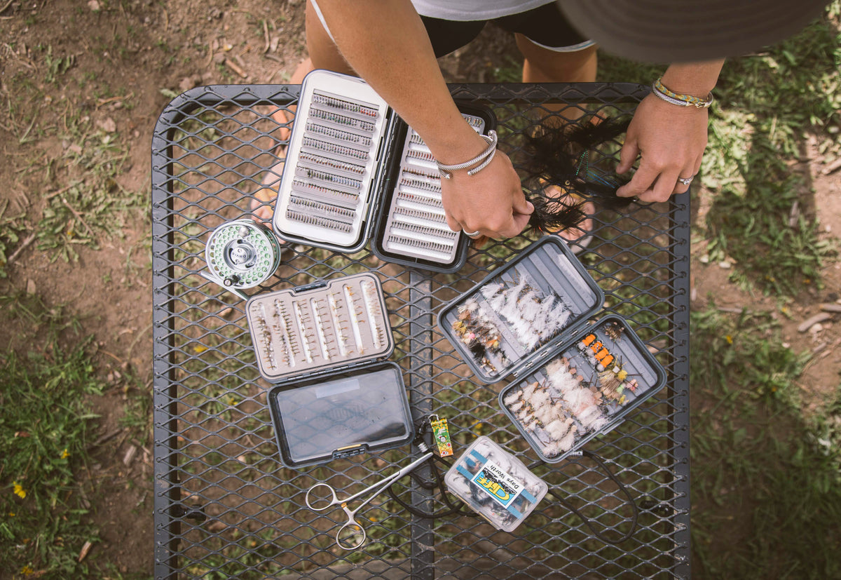 Medium Steel Camping Tire Table