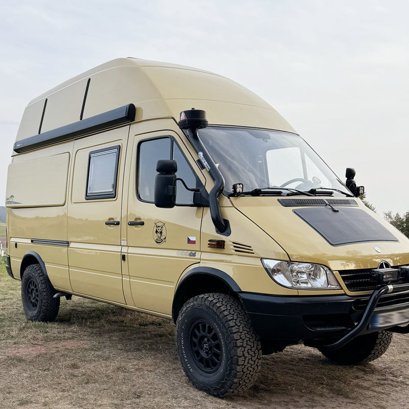 Mercedes-Benz Sprinter 1st Gen(1996-2006) Lensun 70W Bonnet Solar Panel
