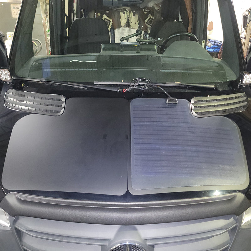 Mercedes-Benz Sprinter 3rd Gen(2019-present) Lensun 90W Hood/Bonnet Solar Panel