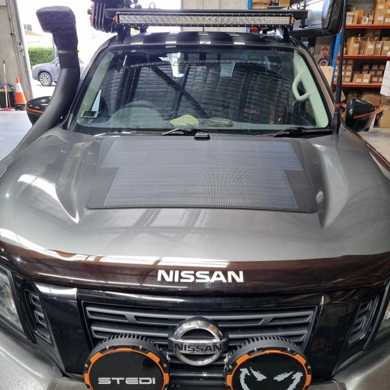 Nissan Navara 2nd&3rd Gen (2005-2021) Lensun 90W Bonnet Solar Panel