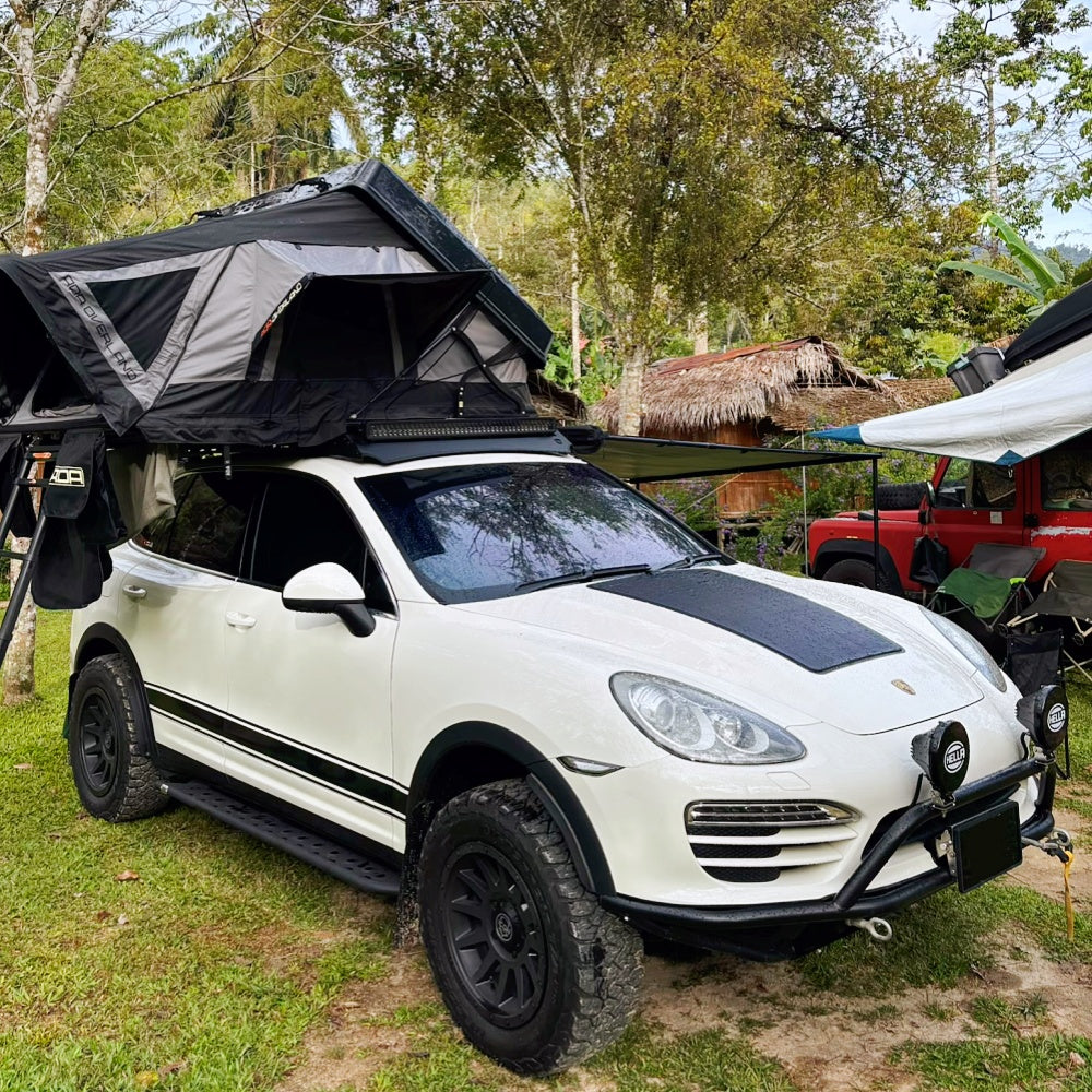 Porsche Cayenne 2nd Gen(2010-2018) Lensun 75W Hood Solar Panel